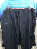 Koi Lite Scrubs 2 Pc Set BLue Hombre Top Navy Blue Pants Ladies L