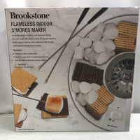 NEW IN BOX! Brookstone Flameless Indoor S'mores Maker
