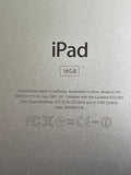 Apple iPad 1st Gen. 16GB  + Apple Keyboard + Power Cord * FULLY TESTED SEE DESCRIPTION *