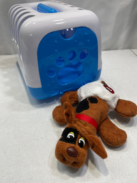 Toy Pet Carrier with Puppy