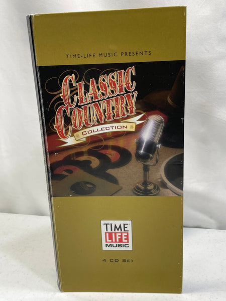 Time Life Music Classic Country Collection 4 CD Set LT SCRATCHING