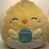 Squishmallows FRESHLY LAUNDERED Chick Peepin it Real 11" LT STAINING