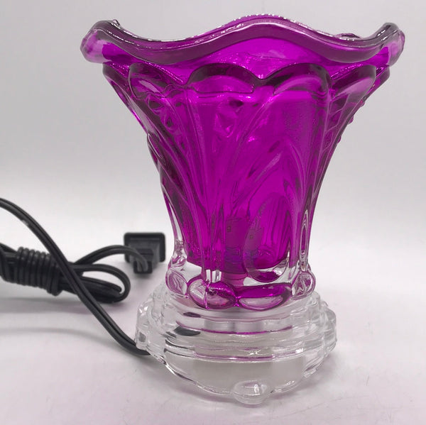 NEW! Electric Aroma Warmer Purple Glass