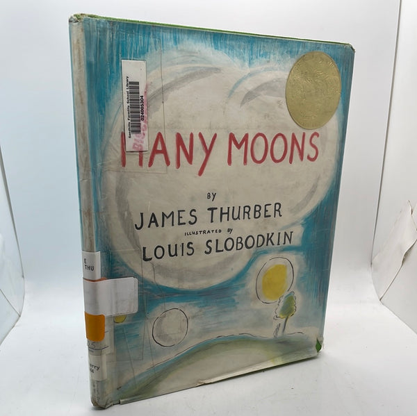 VINTAGE CHILDREN'S Book  1971 Many Moons by James Thurber