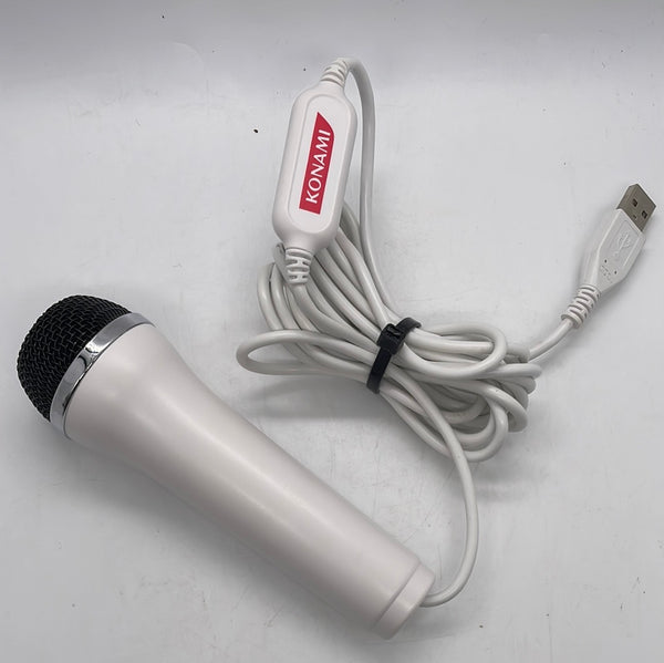 UNTESTED Wii / Xbox Logitech Konami USB Microphone White