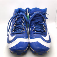 Nike FastFlex Blue and White Cleats Mens 11.5 SHOW WEAR