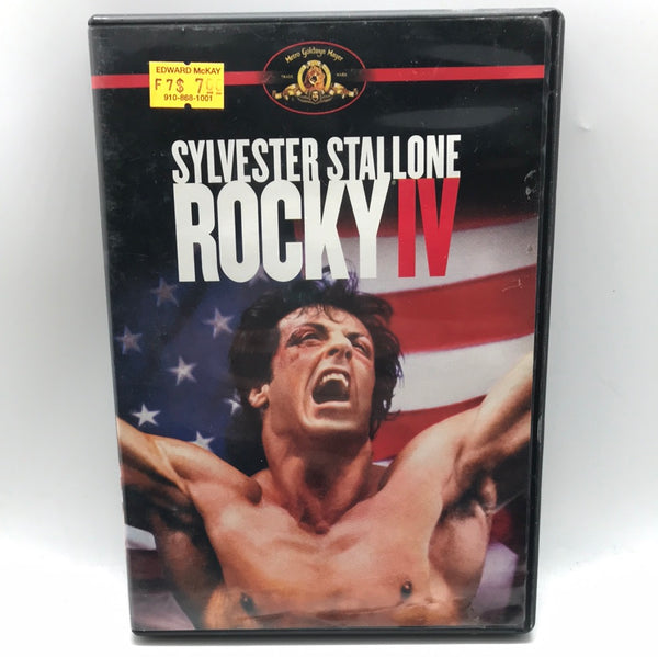 DVD SYLVESTER STALLONE ROCKY IV