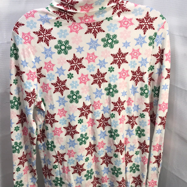 Time and Tru Multicolor Long Sleeve Shirt Ladies L 12/14