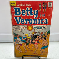Comic Book Archie Series: 1969 Betty and Veronica 3 Book Set 153, 154, 164 WORN