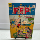 Comic Book Archie Series: 1968 PEP 4 Book Set 221, 232, 233, 257 WORN