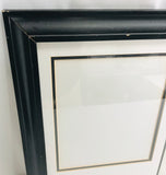 2 Window Matted Picture Frame 23" x 19" Wear on Edges
