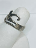 Sterling Silver Ring 925 Egyption Eye Pinky or Child SIZE 4
