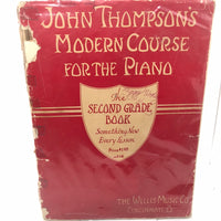 Vintage 1937 Music Book John Thompsons Modern Course for the Piano Second Grade Book