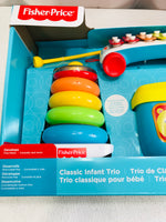 Fisher Price NEW IN BOX! Classic Infant Trio Activity Set