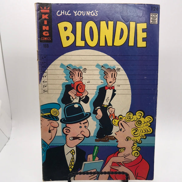 Comic Book: 1967 Blondie #169 WORN