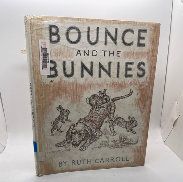 VINTAGE CHILDREN'S Book 1959 Bounce and the Bunnies by Ruth Carroll