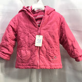 OshKosh (LT STAINING) Pink Mult-Layer Coat Girls 3T