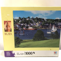 Puzzle Open Box Uncounted: Big Ben 1000 PC  Sail Boats