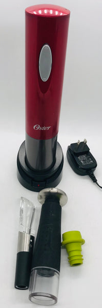 Oster TESTED Electric Wine Opener w/ Accs.