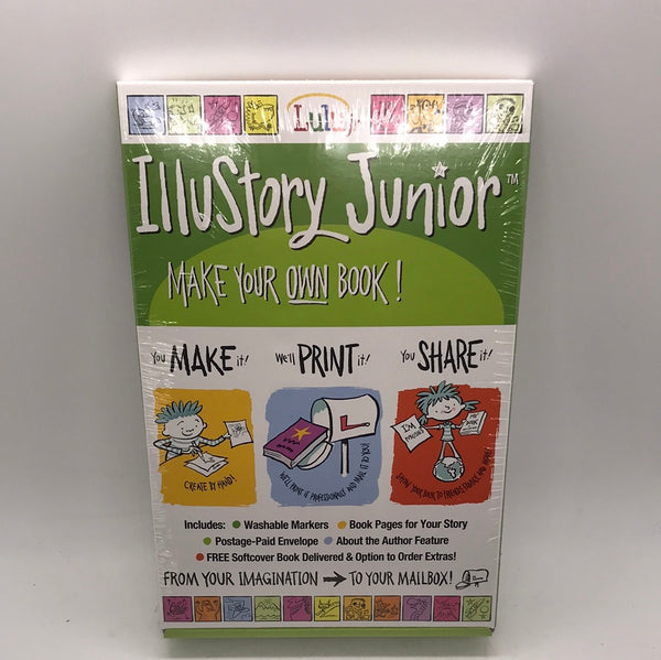 NEW Lulu Jr. Illustory Junior Make Your Own Book!