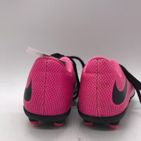 Nike Pink and Black Soccer Cleats 10c