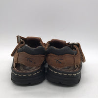 ThomMcan Brown Leather Sandals Boys 7