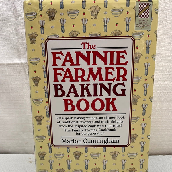COOKBOOK: The Fannie Farmer Baking Book