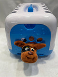 Toy Pet Carrier with Puppy
