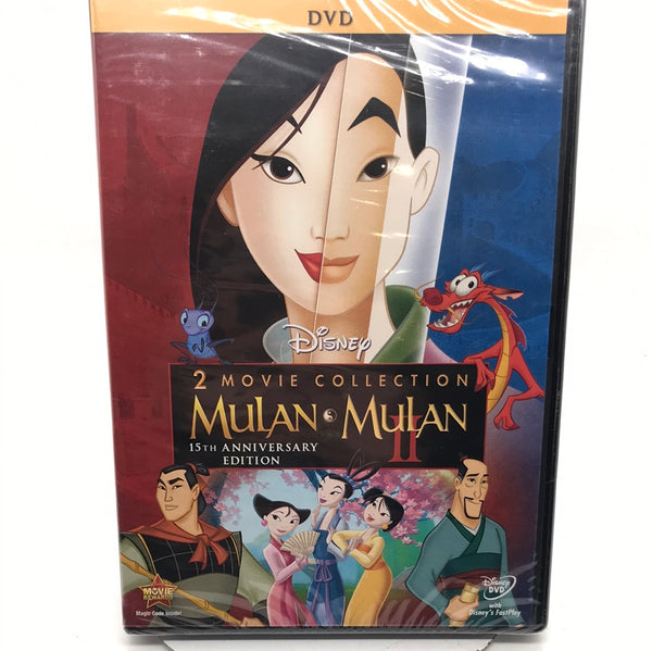 New! Sealed! DVD: Mulan 2 Movie Collection