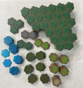 Heroscape LOT Multiple Tile Pack: Landscape & Water