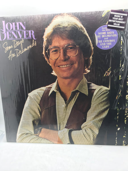 Vinyl Record LT Scuffs 1981 John Denver Some Days Are Diamonds