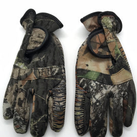 Hot Shot Neoprene Gloves Camo Mossy Oak With Grippies on Palm XL