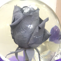 MM Assist Everyday 4 Purple Rose Globe 6.5" x 5"
