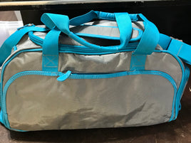 Gray / Teal (Lt Wear) Duffel Bag