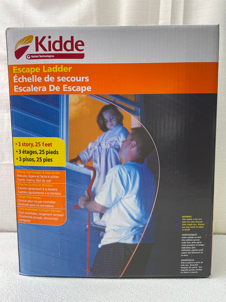 NEW! Kidde Escape Ladder 3 Story 25 ft