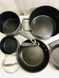 KitchenAid (Show Wear) Cookware Set 4 x Pots, 2x Pans, 4x Lids 10 pcs