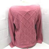 Loft Blush Pink Sweater Ladies L