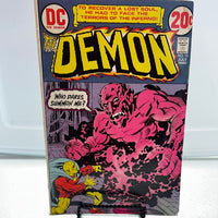 Comic Book: DC Comic 1973 Demon 3 Book Set No 9, 10, 12 WORN
