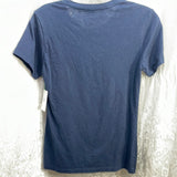 American Eagle Graphic Tee Navy Blue Juniors M