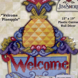 NEW! Cross Stitch Kit: Jim Shore "Welcome" Pineapple 15" x 19"