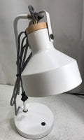 White Desk Lamp TESTED w/ USB Charging Port 18" (Local Pick Up)
