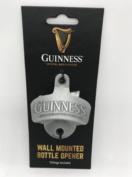 Guinness New! Wall Mounted Bottle Opener