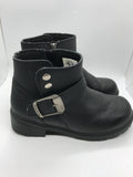Milwaukee (Lt Wear) Black Leather Motorcycle Boots MB254 Ladies 9