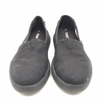 Toms (Show Wear) Black Slip On Shoes Ladies 7