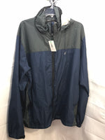 Frogg Toggs Blue / Gray Windbreaker Jacket Mens XL / XXL