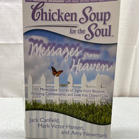 Chicken Soup for the Soul Messages From Heaven Softcover Book