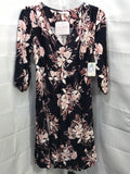 NEW Isabel Maternity Blue Red and White Dress Ladies XS