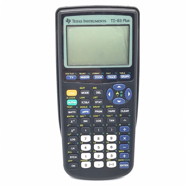 TESTED Texas Instruments TI-83 Plus Calculator (Shows Wear, Needs AAA Batts)