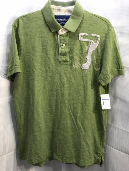 American Eagles Green Shirt Mens L
