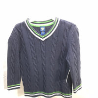 Oshkosh Blue and Green Sweater Boys 4T